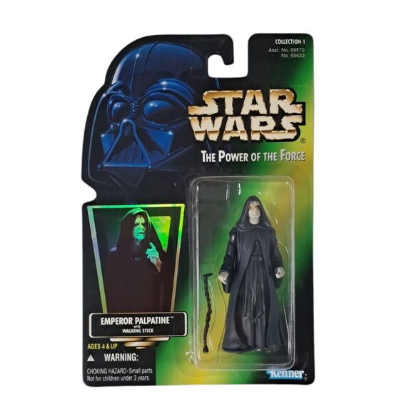 Star Wars: Power of the Force Green Card Luke Skywalker in Hoth Gear Action Figure